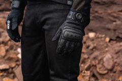 GĂNG TAY MOTO KNOX ORSA TEXTILE OR4 BLACK