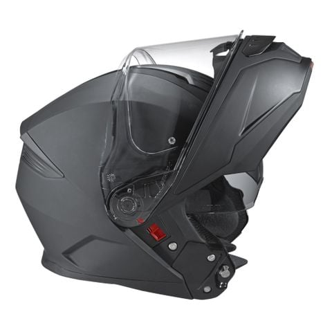 MŨ BẢO HIỂM FLIP UP SMK GULLWING MATT BLACK MA200 (ECE 22.05 & 06 | DOT)