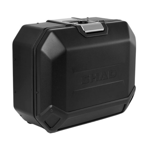 THÙNG NHÔM HÔNG XE MOTO TREO BÊN TRÁI - PHIÊN BẢN ĐEN NHÁM - SHAD LEFT SIDE CASE TR36L TERRA BLACK EDITION - 36 LÍT
