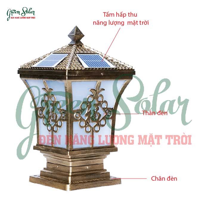 Trụ cổng vòng hoa nhỏ