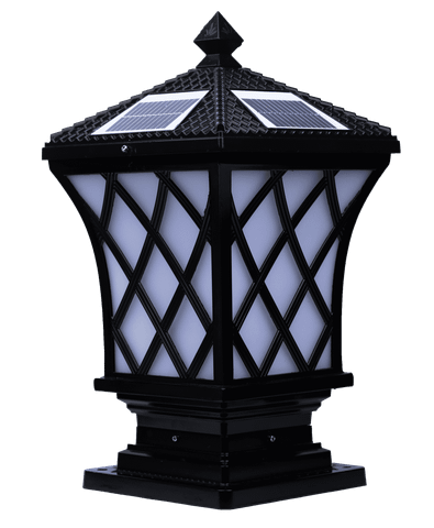  Đèn trụ cổng lưới cá lớn 