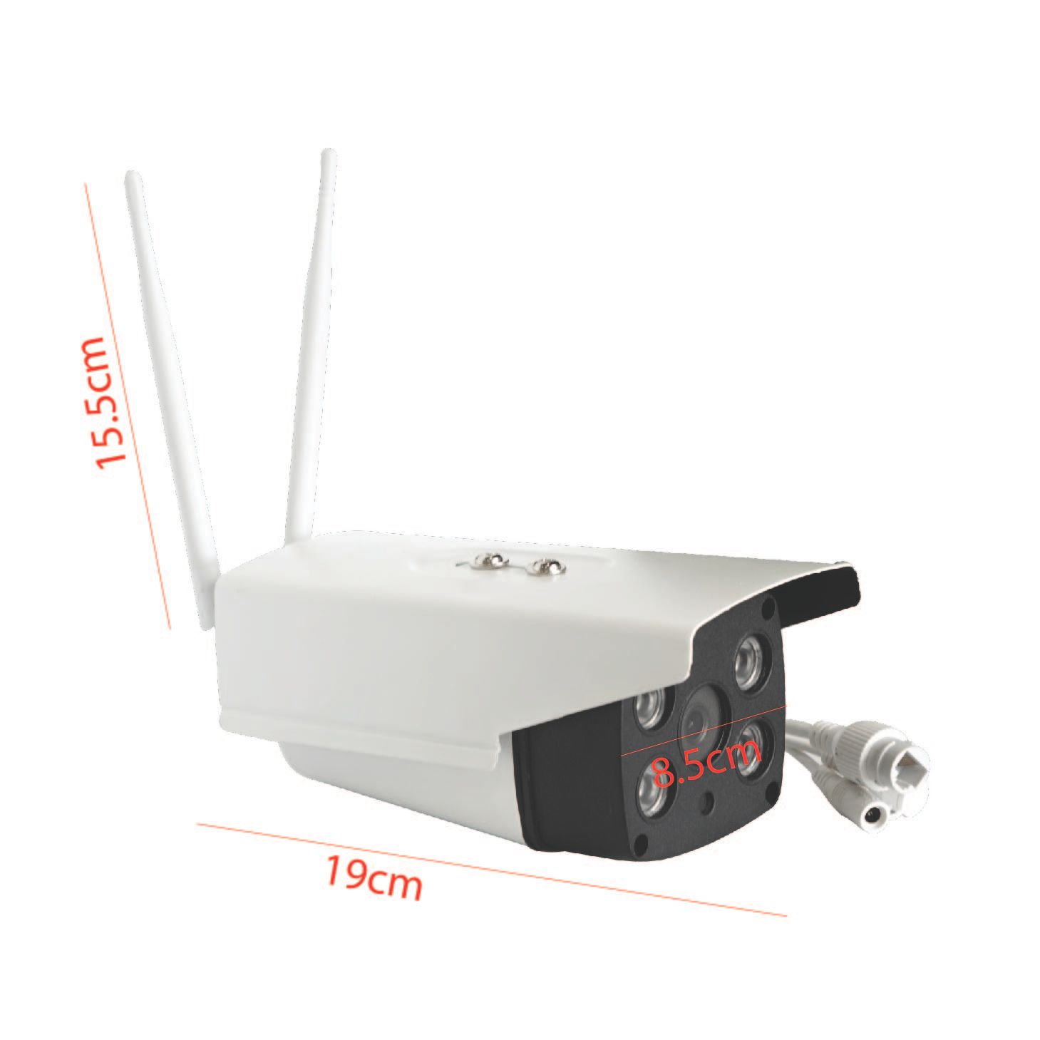  GSW4-Camera Wifi vuông cụm 4 mắt 