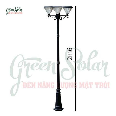  Đèn trụ công viên 3 ngọn 