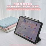  Bao da Nam Châm Xoay 360 dành cho iPad Gen 7/8/9/10, Air4/5, Pro 11 12.9 - Hỗ trợ tháo rời linh hoạt,  khe sạc bút đóng mở thông minh 