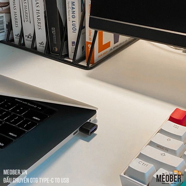  Đầu chuyển đổi OTG Type-C to USB 3.0 - Black/White 