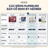  [Paperlike Plus] Dán màn hình iPad Paperlike by MèoBer chuyên dụng, viết vẽ như trên giấy, chống chói, vân tay dành cho iPad 