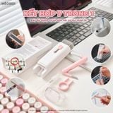  Bộ Dụng Cụ Vệ Sinh 7 in 1 Tablet - Smartphone - Bàn Phím - Tai Nghe Đa Năng Nhỏ Gọn by meober 