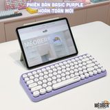  Bàn phím không dây bluetooth giả cơ AJAZZ 308i 2021 chính hãng dành cho iPad, máy tính bảng, MacBook, Laptop, PC v.v 