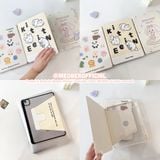  [Premium] Bao da Xoay iPad Cute Acrylic, phối màu pastel, in hoạ tiết & lưng chống ố Cover iPad Gen 7 8 9, Air 4 5 6, Pro 11 12.9 