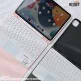  [Premium] Bao Da Kèm Bàn Phím Không dây Cho iPad Gen5/6/7/8/9/10/11, Air3/4/5/6/7,Pro11 M2 M4 