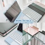  [Premium] Bao Da Nam Châm Kèm Bàn Phím Tháo Rời Cho iPad Pro 11, Air 4/5/6/7, Mini 6, 12.9inch M1/M2, Pro M4. 