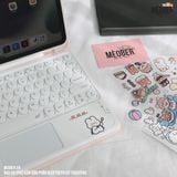  [Premium] Bao Da Kèm Bàn Phím Không dây Cho iPad Gen5/6/7/8/9/10/11, Air3/4/5/6/7,Pro11 M2 M4 