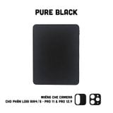  Bao da iPad Xoay Dọc 360 cho iPad Pro 11, Mini 6/7, Air 4/5/6/7, 10.2 inch, Gen10/11, Pro M4 - Có khe sạc bút, lưng trong suốt 