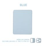  Bao da iPad Xoay Dọc 360 cho iPad Pro 11, Mini 6/7, Air 4/5/6/7, 10.2 inch, Gen10/11, Pro M4 - Có khe sạc bút, lưng trong suốt 