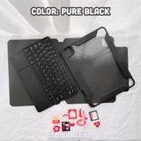 [Premium] Bao Da Nam Châm Kèm Bàn Phím Tháo Rời Cho iPad Pro 11, Air 4/5/6/7, Mini 6, 12.9inch M1/M2, Pro M4. 