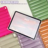  Case iPad Bomber Silicone - Thiết kế không nắp cover, nhẹ, màu sắc pastel trong suốt dành cho Gen 7/8/9 Air4/5 Pro 11 