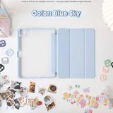  Bao da iPad Basic Acrylic tối giản, lưng trong suốt, chống vỡ, chống ố, cho Air4/5/6/7-Pro11-Gen5/6/7/8/9/10/11-ProM4 