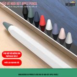  Bọc bảo vệ ngòi bút Apple Pencil thế hệ 1 và 2, chống mòn, chống trượt, silicon cao cấp (8 màu) 