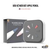  Bọc bảo vệ ngòi bút Apple Pencil thế hệ 1 và 2, chống mòn, chống trượt, silicon cao cấp (8 màu) 