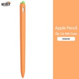  Case bảo vệ Apple Pencil thế hệ 1 và 2, chất liệu silicon cao cấp, ốp cover Apple Pencil Cà Rốt (3 màu) 