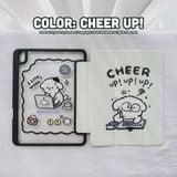  [Premium] Bao da cover iPad Cute Acrylic, phối màu pastel, in 3D hoạ tiết nổi & chống ố Cover iPad Gen 7 8 9, Air 4 5 6, Pro 11 12.9 