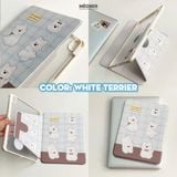  [Premium] Bao da Xoay iPad Cute Acrylic, phối màu pastel, in hoạ tiết & lưng chống ố Cover iPad Gen 7 8 9, Air 4 5 6, Pro 11 12.9 
