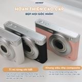  [Tặng thẻ nhớ] Máy Chụp hình mini digital v2 50MP Super Zoom, quay phim 4K, zoom quang học , quay video slow-mo, chuyển hình qua smartphone 