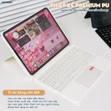  [Premium] Bao da iPad Kèm Bàn Phím Smart Keyboard tháo rời, xoay dọc dành cho Gen 7/8/9/10/11, Air 4/5/6/7, Pro11M1 M2 by Meober 