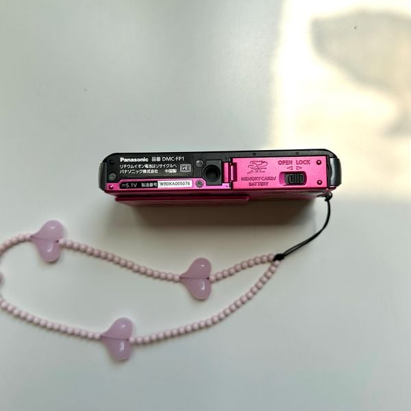  [2nd] Máy ảnh kỹ thuật số Panasonic Lumix DMC-FP1 by Meober ( Pink) 