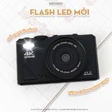  [Tặng thẻ nhớ] Máy Chụp Hình Digital MX10 UltraHD - Chụp giả lập màu phim 64MP, quay video 4K, màn hình lật, tích hợp Wi-Fi by MèoBer 