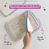  Túi chống sốc iPad & Laptop đa năng Premium by MèoBer - Thiết kế tinh gọn, chất liệu da cao cấp 