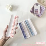  Hộp đựng bút cảm ứng Pencil 1 2, Stylus Pen tối giản, lõi chống sốc silicone pastel, chất liệu vỏ ABS 