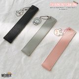  Túi đựng bút cảm ứng dành cho Apple Pencil 1 & 2, Stylus Gen2 - Chất liệu da PU Cao cấp, Tặng kèm keychain cute 