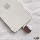  Đầu chuyển đổi OTG Lightning to USB 3.0, nhôm nguyên khối CNC - Silver/Black 