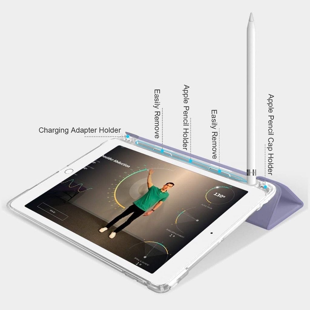  [DIY] Bao da cover iPad basic màu pastel tối giản, nhám mờ & chống ố. Cover iPad Gen 5 6 7 8, Mini, Air 4 3, Pro 11 12.9 