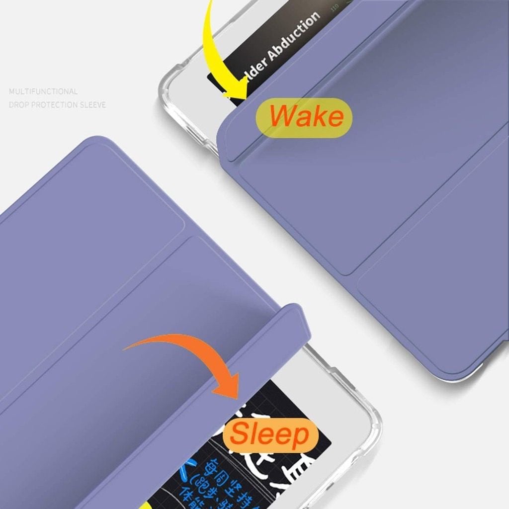  [DIY] Bao da cover iPad basic màu pastel tối giản, nhám mờ & chống ố. Cover iPad Gen 5 6 7 8, Mini, Air 4 3, Pro 11 12.9 