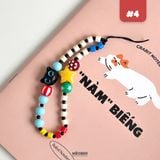  Dây đeo tay máy ảnh xỏ hạt xinh xắn - làm móc khóa, đeo điện thoại by MèoBer 