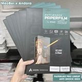  [Andora Paperlike] Dán màn hình Paperlike Pro Anti-shock 2023 - Viết vẽ chuyên nghiệp như trên giấy, chống chói, chống sốc dành cho i Pad 