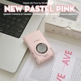  [Tặng thẻ nhớ] Máy ảnh kĩ thuật số digital mini camera HS Pixel - quay, chụp 64MP, siêu mỏng nhỏ gọn by MèoBer 