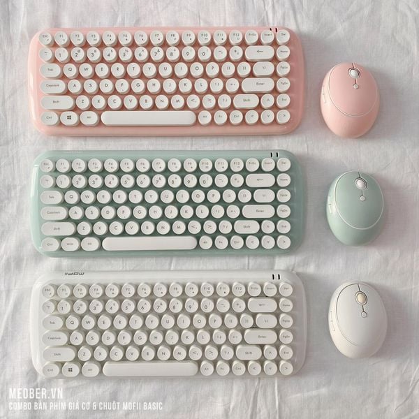  Bộ bàn phím giả cơ & chuột MOFII Candy Basic 