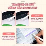  [Bản 2025] Bút cảm ứng Pencil2 Pro Signature cho iPad Pro 11 129 M1 M2 M3 M4 Air 4 5 6 Mini 7 Gen 8 9 10 11 by MèoBer 