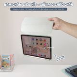  [Premium] Bao da nam châm xoay iPad Basic Magnetic 360, tháo rời 2 mảnh cho Pro 11, Air 4 5, 10.2 inch, lưng da cao cấp 