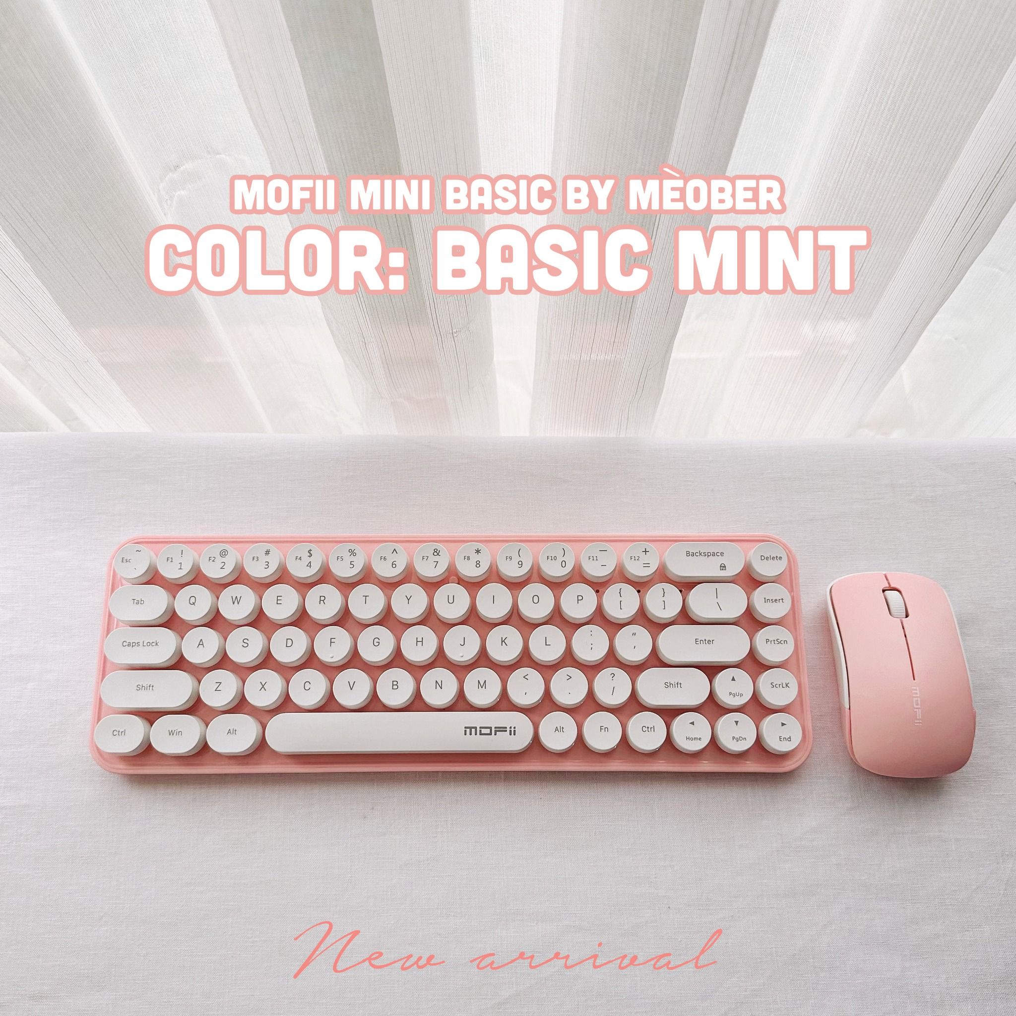  Bộ bàn phím giả cơ & chuột MOFII Candy Basic 