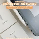  Ngòi bút kim loại Pro Metal thay thế Apple Pencil 1 2-Pen Pro, chuyên dùng với paperlike, chống mòn khi viết vẽ 