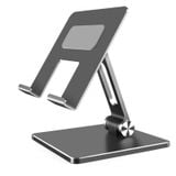  Giá Đỡ iPad, Điện Thoại, Máy Tính Bảng Gấp Gọn - Có đệm silicon chống trượt chống xước, hợp kim nhôm cao cấp 