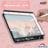  [Made in Japan] Dán màn hình iPad Paperlike Nam Châm - Chống vân tay, chống chói và ánh sáng xanh, hỗ trợ tháo rời dễ dàng cho iPad 