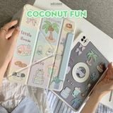  [New 2025] Bao da Cute Nam Châm Xoay x Origami dành cho iPad - Hỗ trợ tháo rời linh hoạt, siêu bảo vệ by MèoBer 