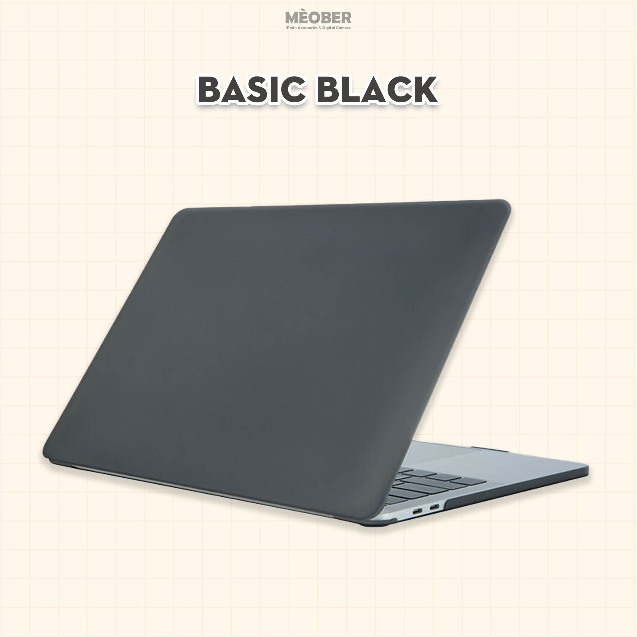  [Matte MacCover] Ốp bảo vệ siêu mỏng nhám mờ dành cho laptop Macbook Air Pro 13 14 15 16 M1 M2 M3 by MèoBer 