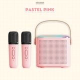  Bộ Loa Bluetooth kèm Micro không dây hát Karaoke Mini V2, loa bluetooth by MèoBer 