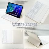  [Premium] Bao Da Kèm Bàn Phím Wireless Folio Keyboard cho iPad Air4/5/6/7, Gen 10&11,Pro 11  M1 M2 by MèoBer 
